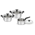 Batería de Cocina Tefal E308S674 — Antiadherente Profesional, Set Completo