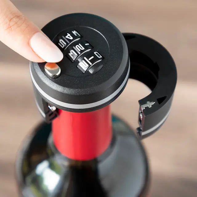 Candado para Botellas de Vino Botlock InnovaGoods — Protege tu Botella Favorita