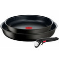 Set 2 Sartenes Tefal Ingenio Unlimited 22+26 cm — Antiadherente Negro, Apto para Horno