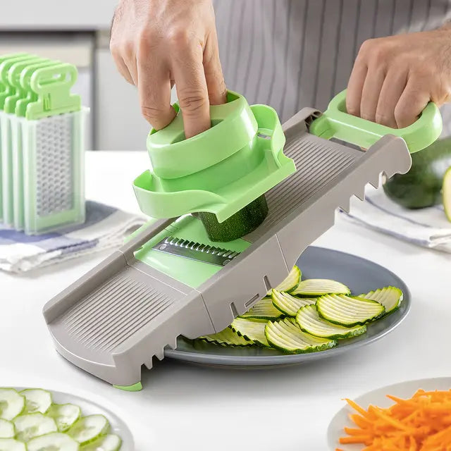 Mandolina Rallador 6 en 1 Choppie InnovaGoods — Corta, Ralla y Lamina en Segundos
